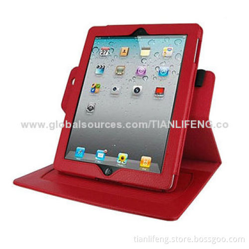 Dual-axis Leather Folio for iPad Gens 2, 3 & 4